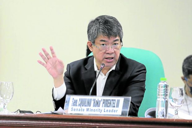 Senator Koko Pimentel appeals to three gov't agencies not to start a habit of having confidential and intelligence funds