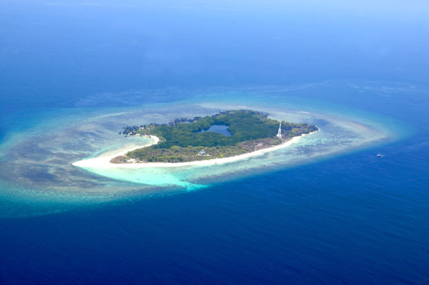 AERIAL view of Apo Reef. PHOTO FROM ARNP