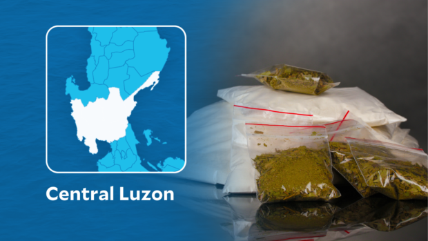 Over P2.6M illegal drugs seized in a week in Central Luzon