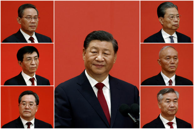 China's new elite Communist Party leadership