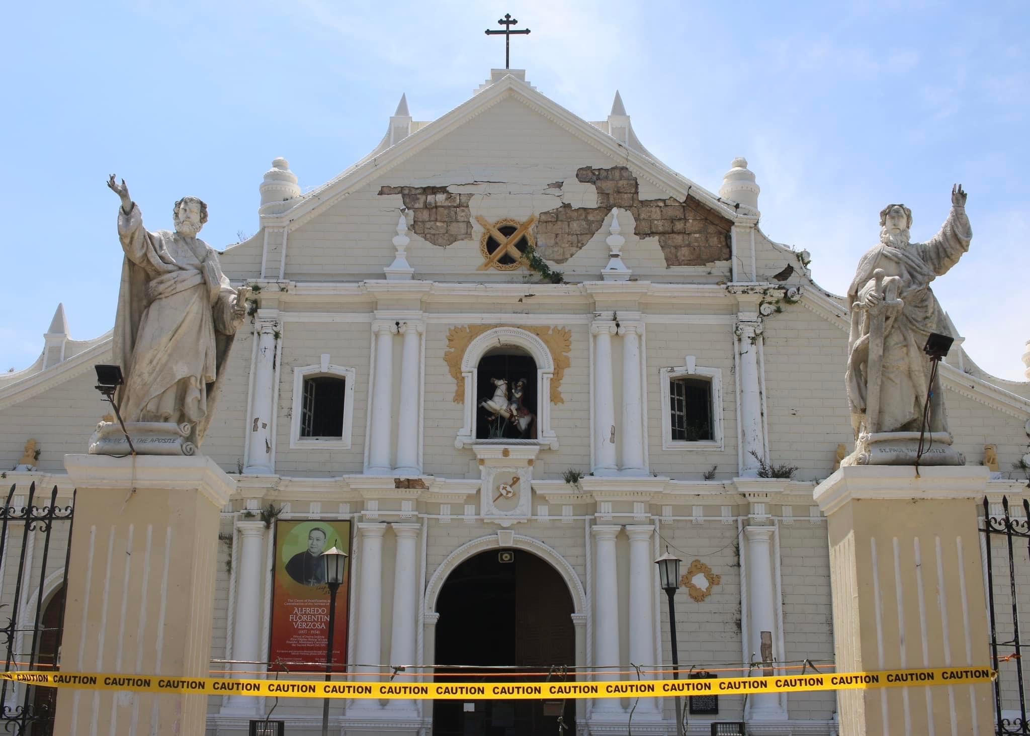 The Vigan Cathedral was temporarily closed to the public last July after its facade was damaged by the magnitude 7.0 earthquake on July 27. 
