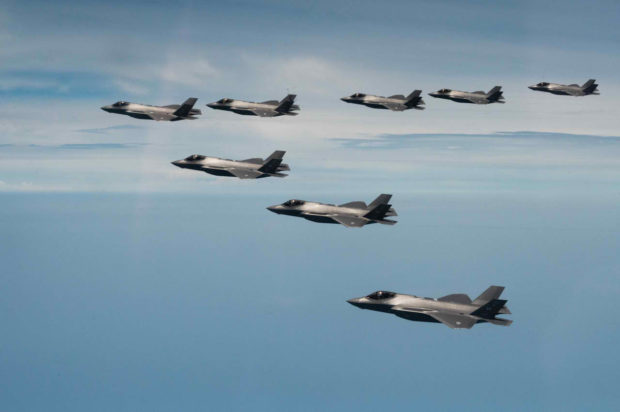 Eight F-35A fighters