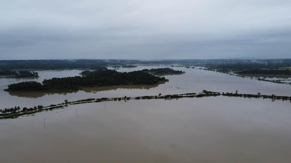 Flooded farms in Allacapan cagayan
