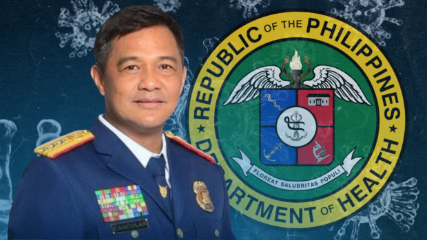 DOH Usec. Camilo Cascolan | PHOTO: Philippine National Police official facebook page 