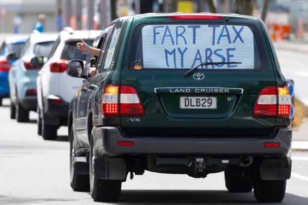 New Zealand fart tax