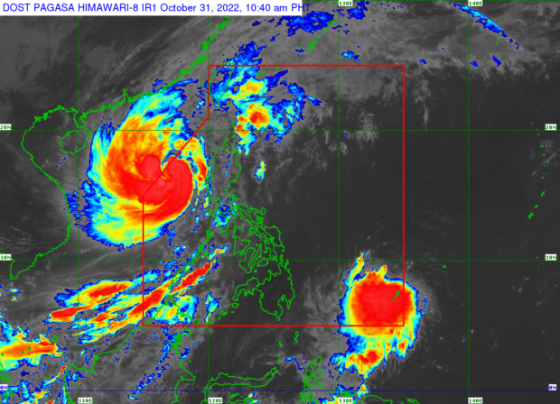 Paeng Re-intensifies Into Severe Tropical Storm, Signal No. 1 Up In 14 ...