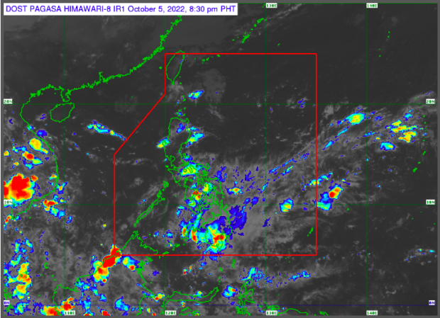 The entire Mindanao and Eastern Visayas will experience overcast skies with scattered rain showers and thunderstorms  on Thursday due to the Intertropical Convergence Zone, the Pagasa said on Wednesday.