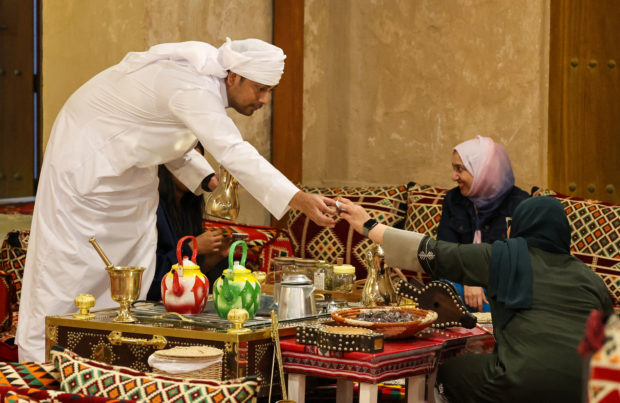Qatar  traditional Arabic coffee