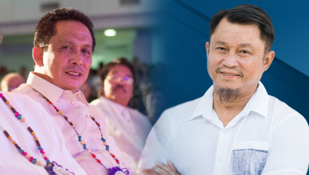 Roel Degamo and Pryde Henry Teves. STORY: Teves steps down to make way for Degamo as Negros Oriental governor