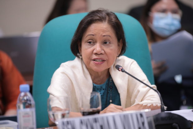 Senator Cynthia Villar was in disbelief that 80 percent of the proposed 2023 budget of the Department of Agriculture will go to its programs.