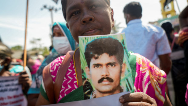 Sri Lanka who disappeared in civil war
