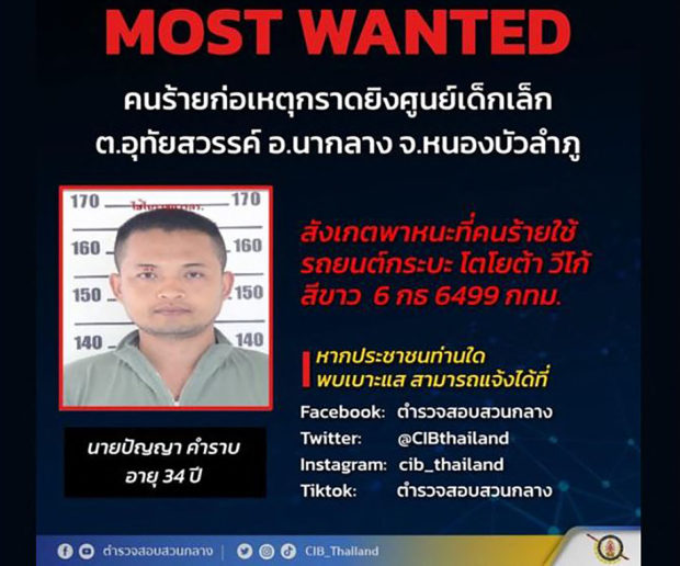 Thailans mass shooting suspect