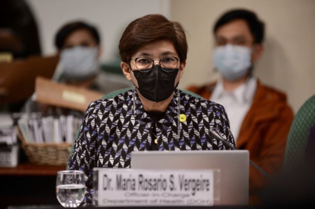 Maria Rosario Vergeire. STORY: DOH to ramp up vaccination drive vs measles