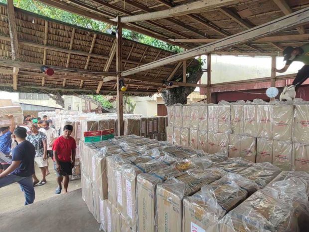 Two-month surveillance yields P165-M smuggled cigarettes haul in Zamboanga
