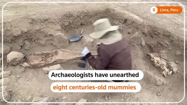colonial-era mummies in Peru