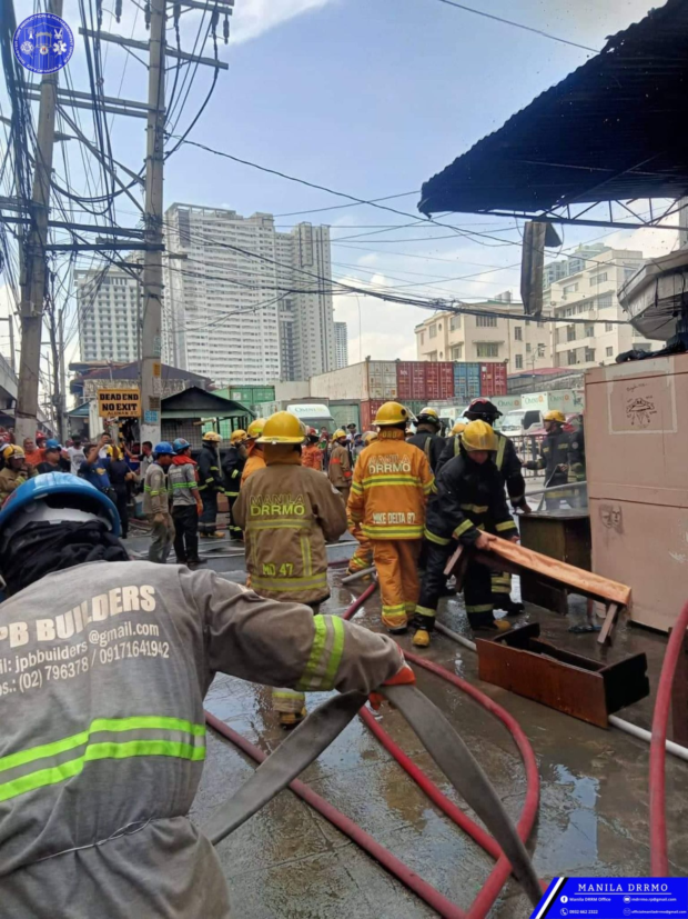 Fire leaves P2.7 million worth of damage to a two-story commercial-residential building along Taft Avenue in Manila
