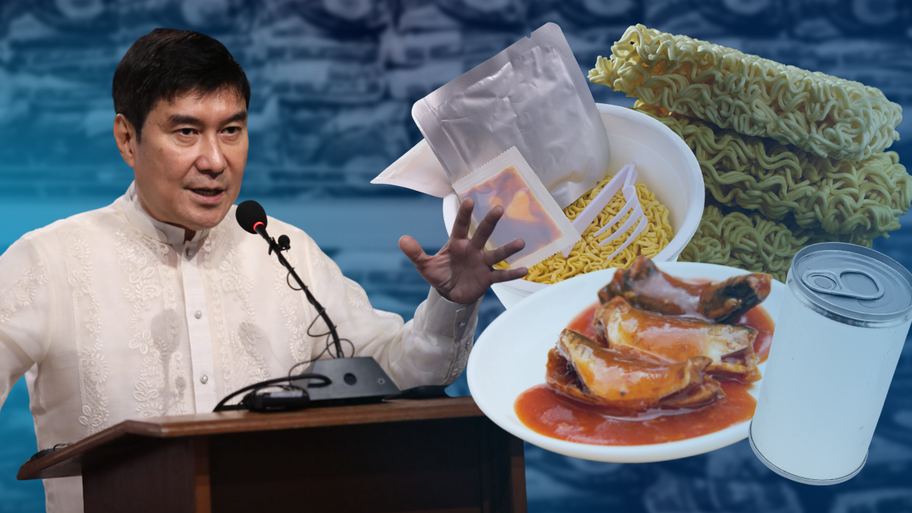 Tulfo raps DTI over highsodium instant noodles, canned sardines