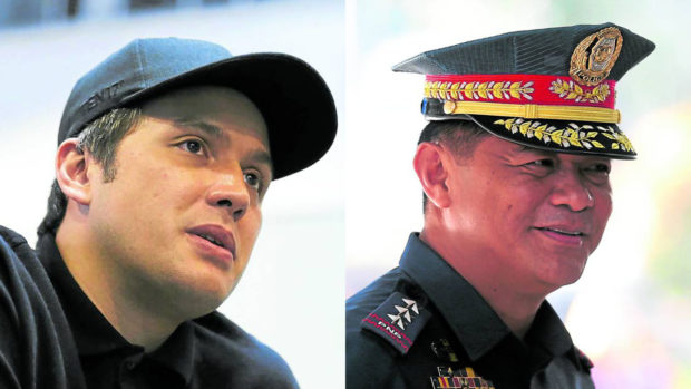 Paul Soriano and Camilo Cascolan. STORY: President explains Soriano, Cascolan roles