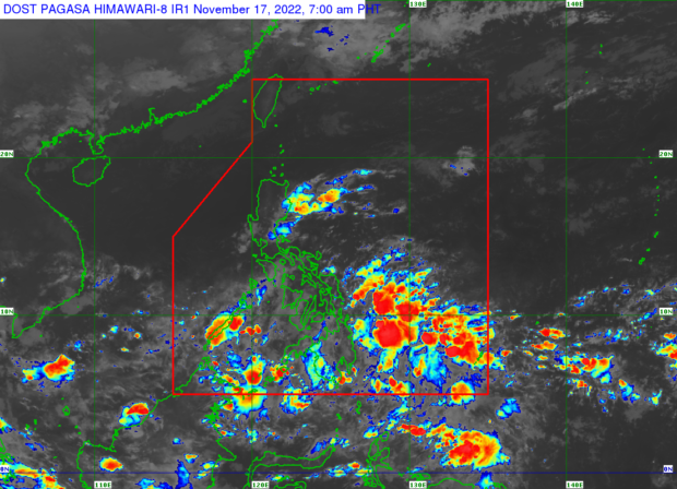 Rain is still likely to persist in Mindanao and some parts of Luzon