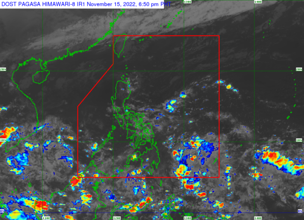 Rain is expected over some parts of the country on Wednesday due to the shear line and intertropical convergence zone (ITCZ), said the Philippine Atmospheric, Geophysical and Astronomical Services Administration (Pagasa).