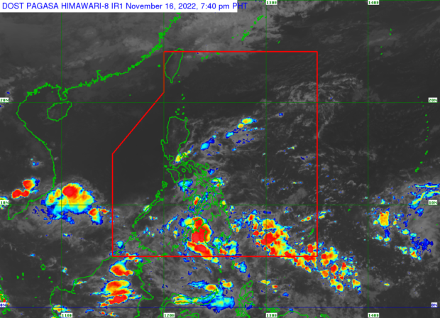 A low pressure area (LPA) formed within the intertropical convergence zone (ITCZ) on Wednesday, said the Philippine Atmospheric, Geophysical and Astronomical Services Administration (Pagasa).