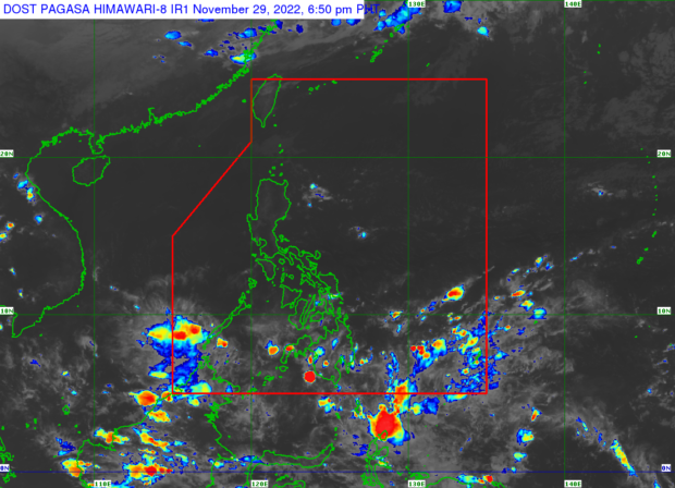 Cloudy skies and rain are forecast over Mindanao and parts of Visayas, while fair weather is expected over Luzon, says Pagasa. 