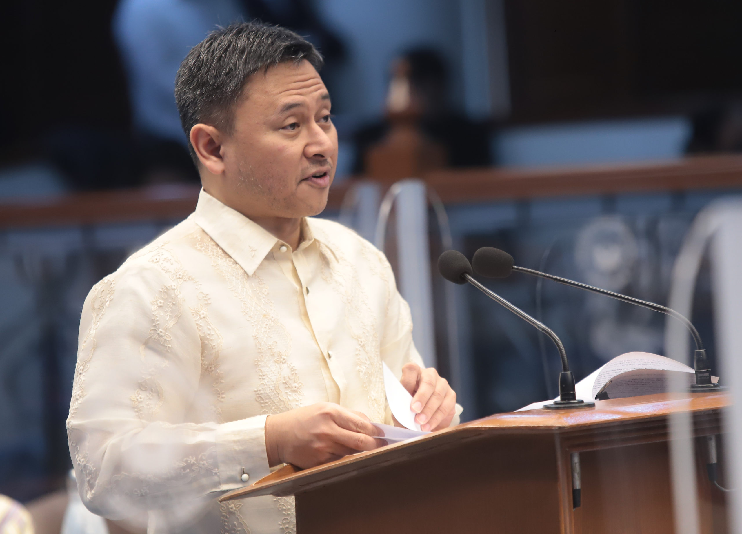 The head of the Senate finance committee on Friday said more than P141 billion had been set aside for next year to settle the unpaid pandemic benefits of health workers, but nearly half of the amount has yet to be funded.
