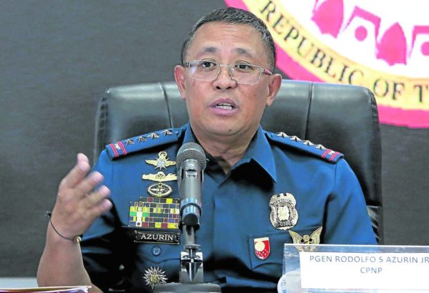 Philippine National Police (PNP) Gen. Rodolfo Azurin Jr. on Monday admitted that the morale of some of the ranking police officers was dampened as they undergo “trial” for alleged links to the illegal drug trade. 