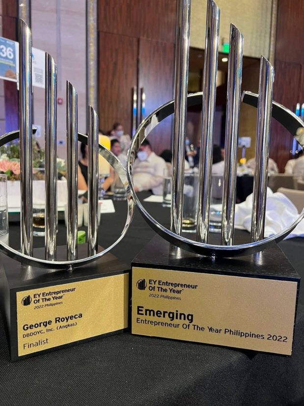 Angkas CEO George Royeca is Ernst and Young's 2022 Emerging Entrepreneur