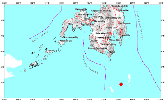 Magnitude 5.1 rocks Balut Island in Davao Occidental