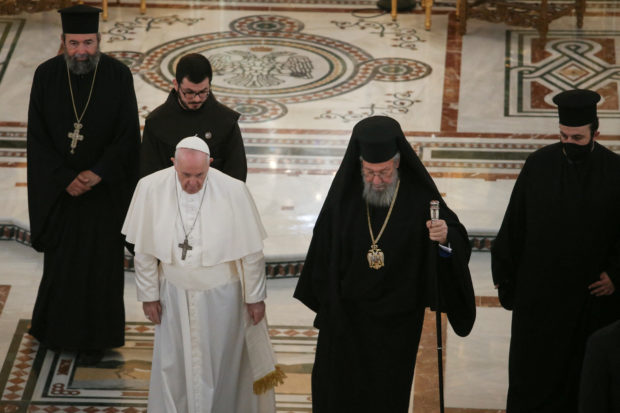 FILE PHOTO: Pope Francis visits Cyprus