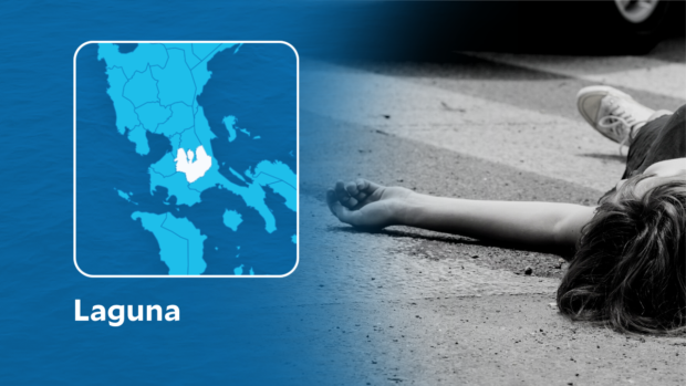 In Laguna, a woman dies after a motorcycle hit her