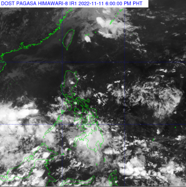 Weather will be generally fair in most parts of Luzon and Visayas