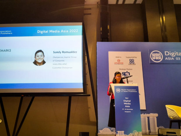 Publishers, news editors discuss digital future at Singapore meet