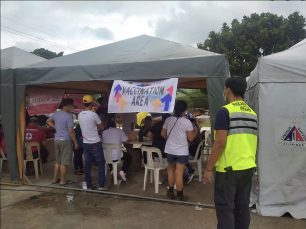 Vaccination booths were put up in three cemeteries in Quezon City for All Saints’ Day, its local government said Tuesday. 