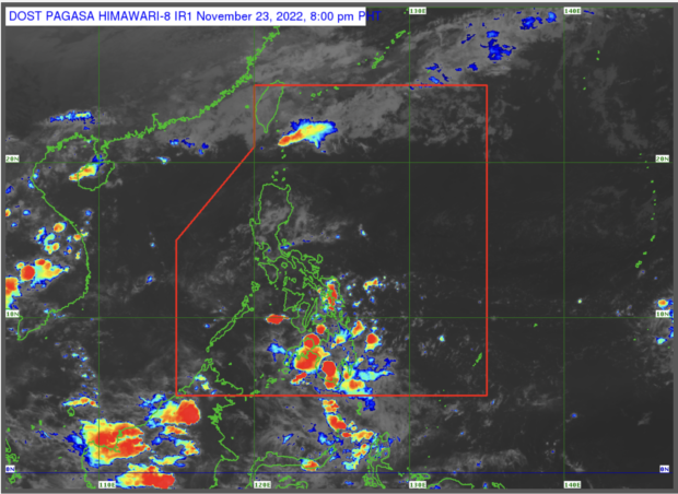 The Intertropical Convergence Zone (ITCZ) is expected to bring overcast skies and rainfall in some parts of the country on Thursday, the Philippine Atmospheric, Geophysical and Astronomical Services Administration (Pagasa) said.