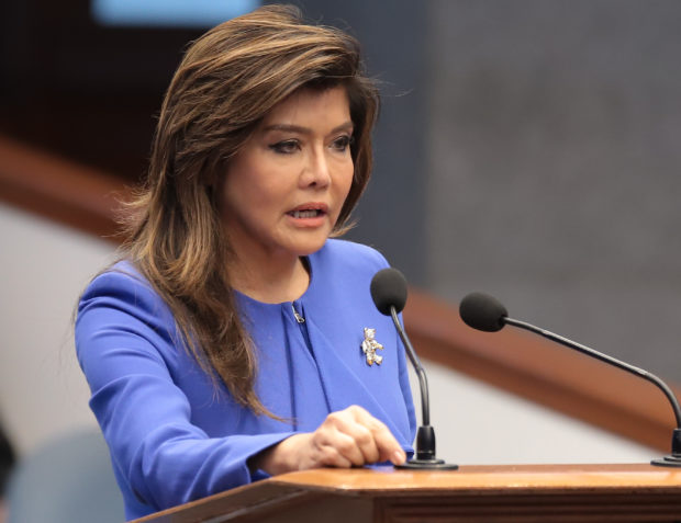 Unlike others “who have had trouble with unexplained wealth,”  Senator Imee Marcos  teased the head of the public works department of having “unexplained poverty.”