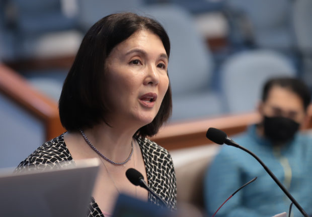 Senator Pia Cayetano presses a review of discriminatory laws against women 