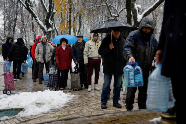 Snow to blanket Kyiv 