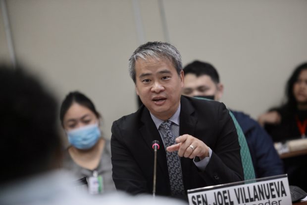 Senator Joel Villanueva says flooding in Bulacan was made worse by past reclamation projects