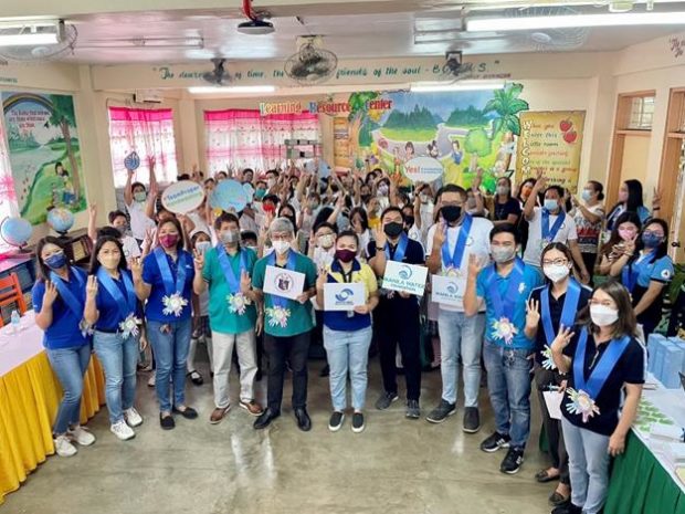 60 student-leaders from General Roxas Elementary School in Quezon City participated in the pilot run of Manila Water Foundation’s WASH-Aralan: The WASH in Schools Caravan. The said program aims to empower student-leaders in leading Water Access, Sanitation, and Hygiene or WASH activities in their res