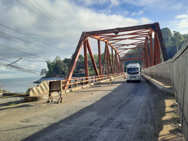 Agus steel bridge in Iligan City