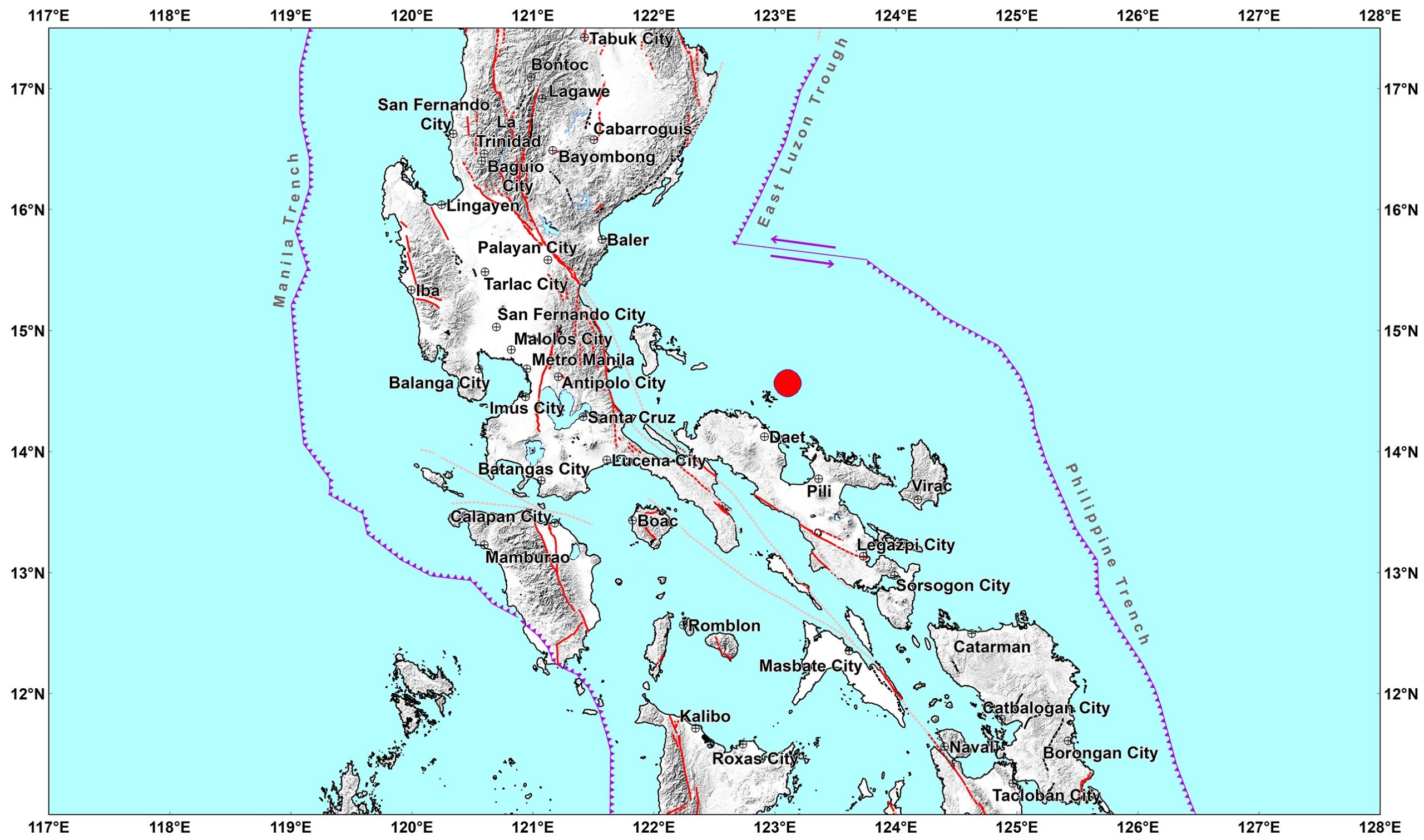 Camarines Norte 5.3 magnitude quake