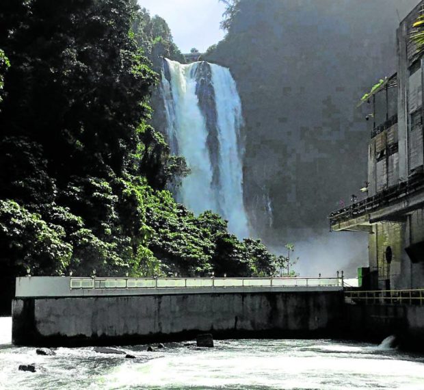 The Agus 6 power plant that harnesses the waters of Maria Cristina Falls in Iligan City. 