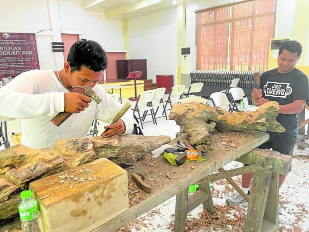 Men in Betis in Guagua town learn the art and techniques of woodcarving through their fathers, uncles or neighbors amid lack of formal school or apprenticeship. STORY: In Pampanga, ‘mandukit’ carve their path from Betis to capitol