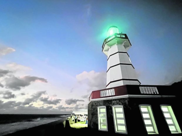 New lighthouse in Ivana town in Batanes. STORY: 4 new lighthouses, Coast Guard presence elate Batanes folk