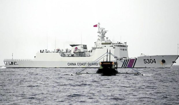 A coast guard ship from China. STORY: China Coast Guard increased patrols in 2022 – US think tank