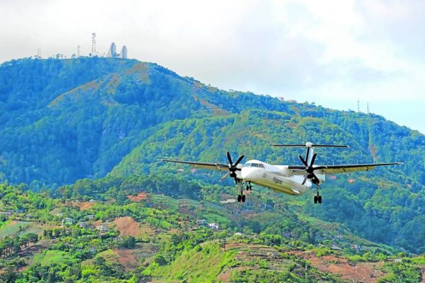 The Baguio airport in Barangay Loakan, idle for decades, has started receiving commercial flights when flag carrier Philippine Airlines started its Baguio-Cebu route on Dec. 16