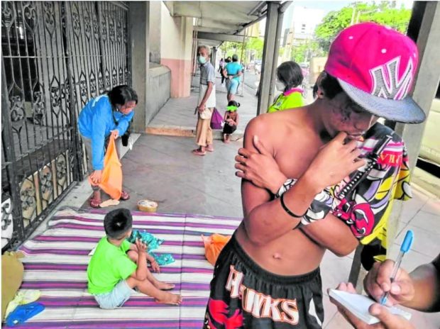 For this family, home is a spot on P. del Rosario Street in Cebu City. STORY: Cebu City to penalize begging, almsgiving