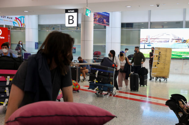 Australia rules regarding travelers from China